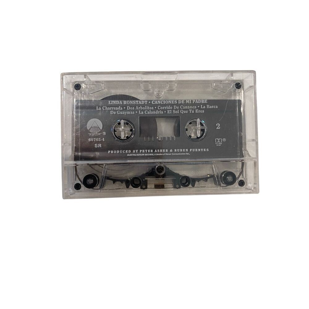 Linda Ronstadt Canciones De Mi Padre Cassette Tape Asylum 60765 4 Latin Pop 1990
